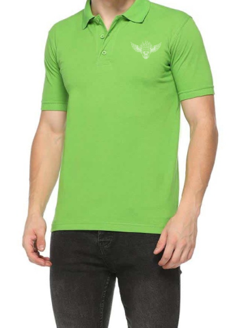 IMA Company Colour Tshirt With mono colour logo