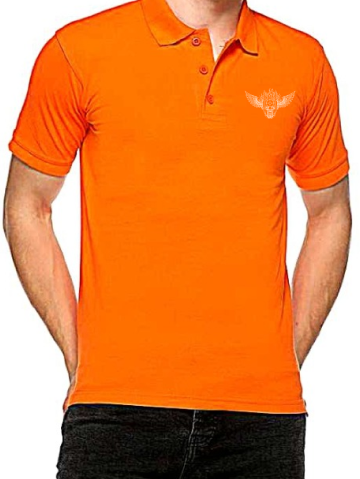 IMA Company Colour Tshirt With mono colour logo