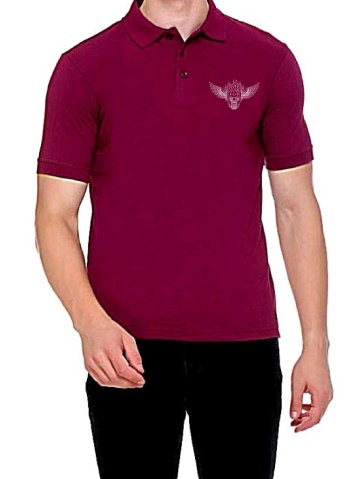 IMA Company Colour Tshirt With mono colour logo