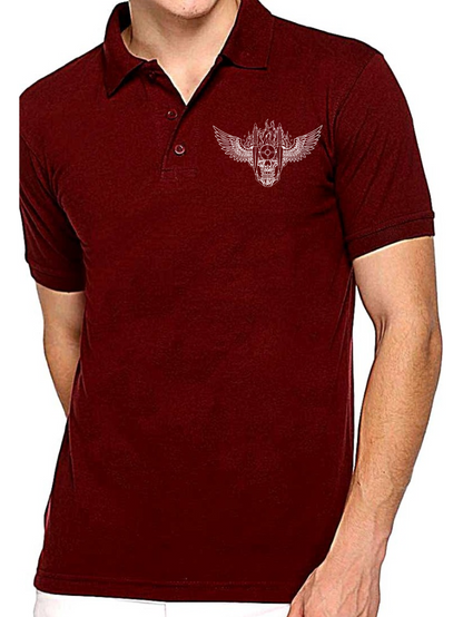 IMA Company Colour Tshirt With mono colour logo