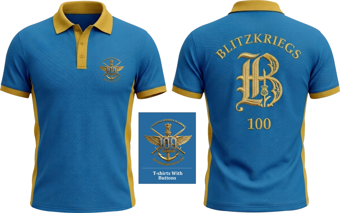 Customised T-Shirt NDA 100 Course Bravo SQN