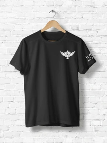 Cotton Round Neck 200 GSM Mono-Color with Customised Name