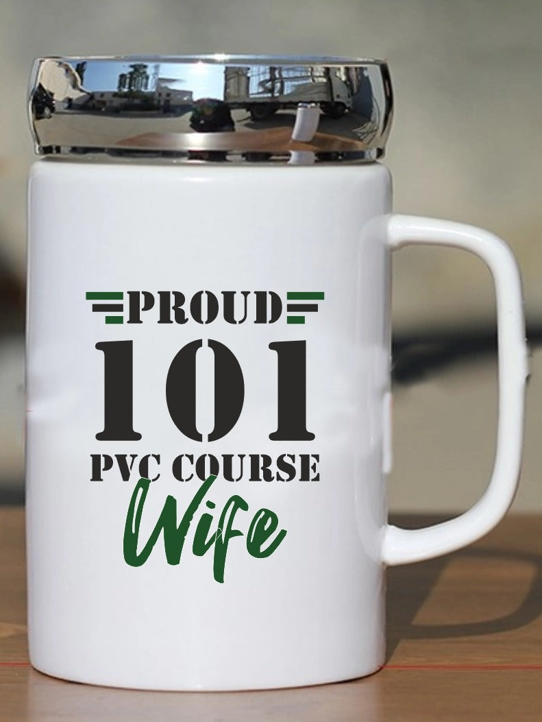 Lid Mug with Customised Name- 101