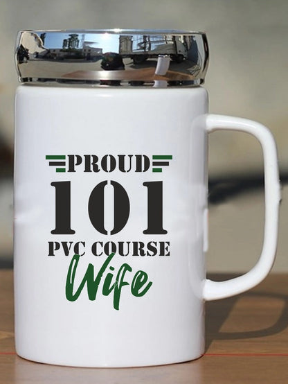 Lid Mug with Customised Name- 101